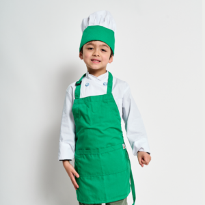 Pack Infantil Pechera con Gorro chef