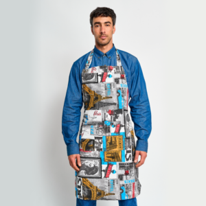 Pechera Lona Diseño con Ojetillo Metálico